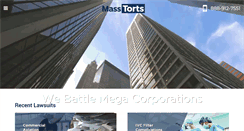 Desktop Screenshot of masstorts.com